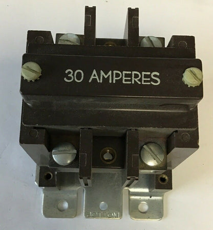 CUTLER HAMMER MAGNETIC A.C. CONTACTOR 9560H390 30A 208/240VAC 50-60CY 2POLE0