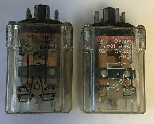 POTTER & BRUMFIELD KRP11AN RELAY 120V 50-60HZ ***LOTOF2***0