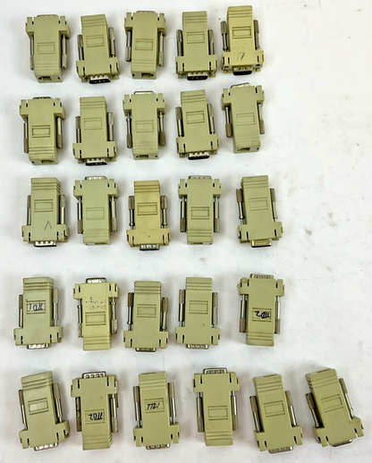 UNBRANDED RJ12-9PIN FEMALE JACK ADAPTER****LOTOF26****0