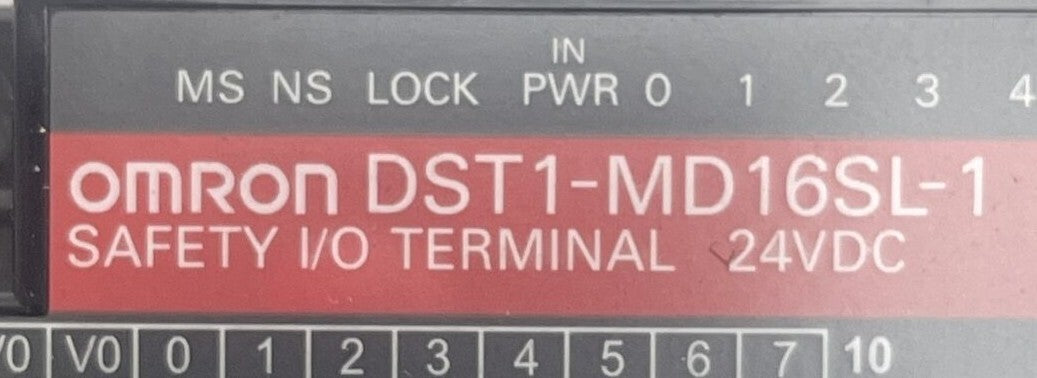 OMRON DST1-MD16SL-1 SAFETY I/O TERMINAL 24VDC1