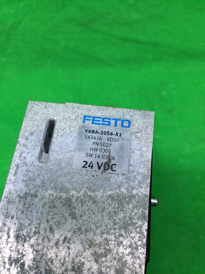 Festo VABA-10S6-X1, 543416 Pneumatic Interface Terminal2