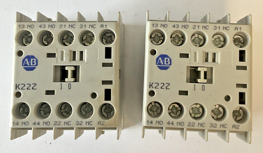 ALLEN BRADLEY 700-K22Z-*  CONTROL RELAY SER.B 600VAC 10A ****LOTOF2****0