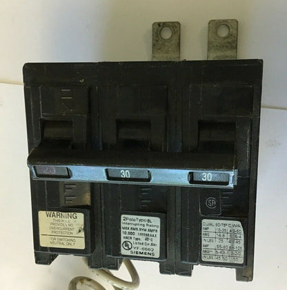 SIEMENS BG330 CIRCUIT BREAKER 2POLE TYPE BL 120/240VAC 1