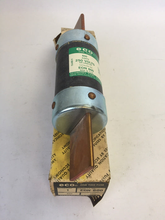 ECONOMY EON600 ECO ONE TIME FUSE 600AMP 250VAC0
