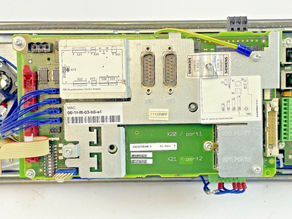 SIEMENS - 6FC5303-1AF12-8BD0 - PUSH BUTTON PANEL - 24 VDC, 35 W - SF2B50309079