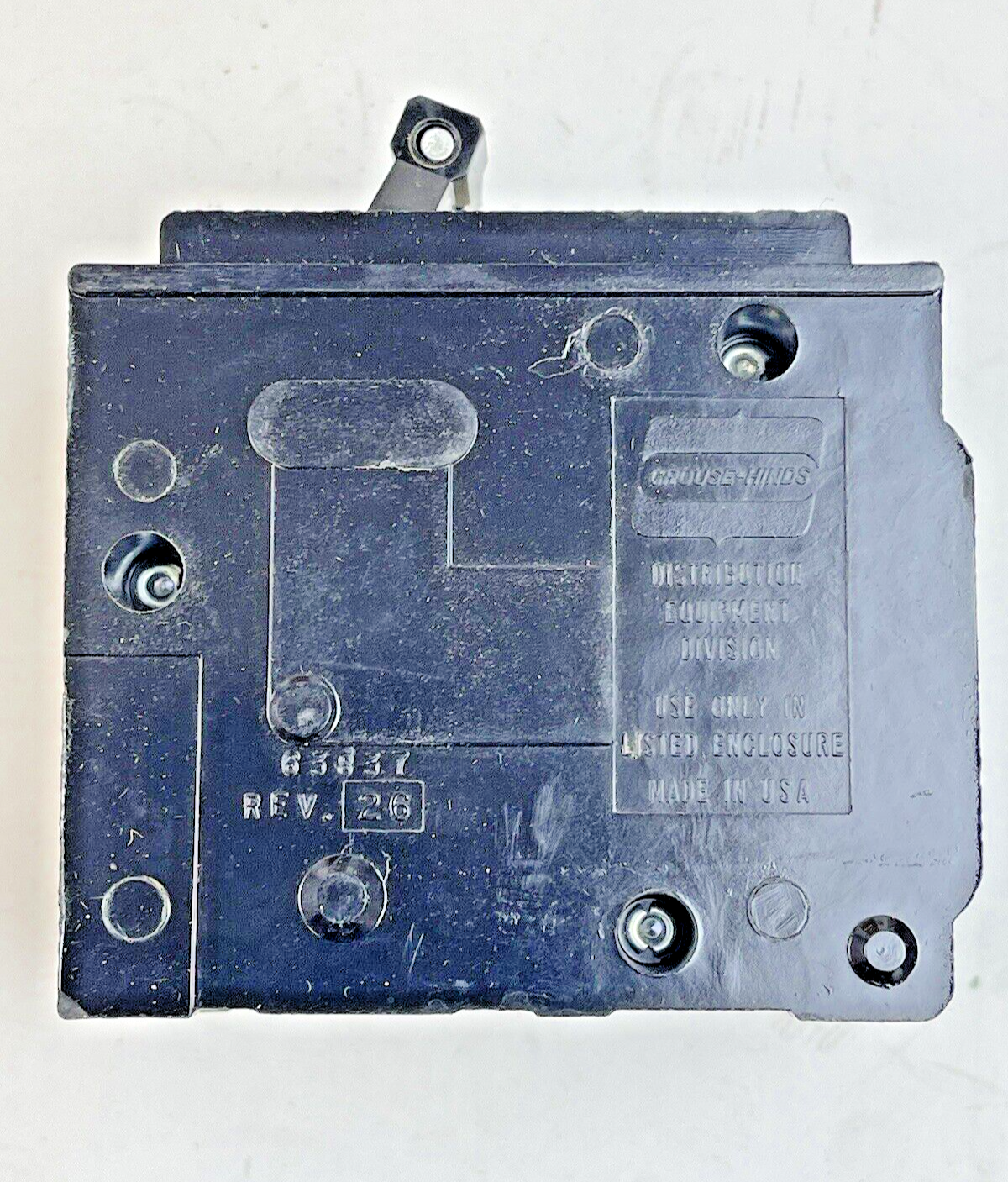 CROUSE-HINDS *BOX OF 5*-MP260- 2 POLE, 60 A, 240 VAC FULL-SIZE CIRCUIT BREAKER4