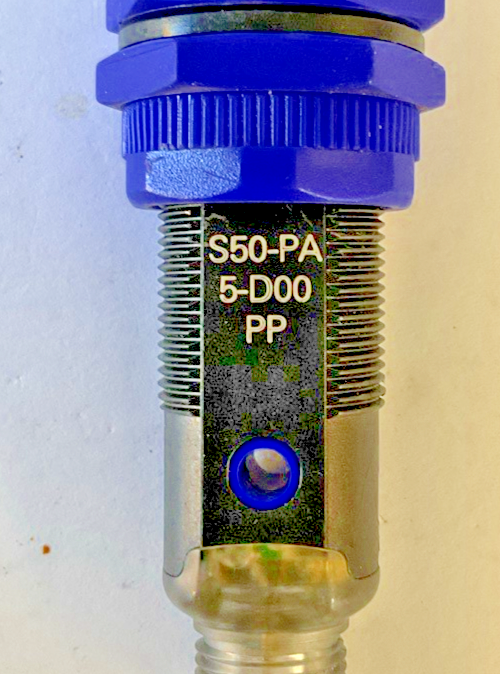 DATALOGIC S50-PA 5-D00 PP PHOTOELECTRIC SENSOR CLASS2 30VDC***LOTOF7***2