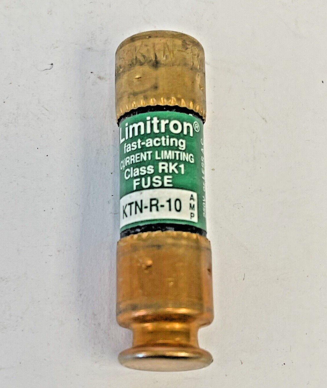 BUSSMANN - *BOX OF 4* - KTN-R-10 - 10 AMP, 250 VAC, FAST-ACTING, CURRENT-LIMIT2