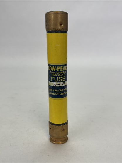 COOPER BUSSMANN LPS-RK-4SP LOW-PEAK DUAL ELEMENT FUSE 600VAC 300VDC (LOT OF 3)1