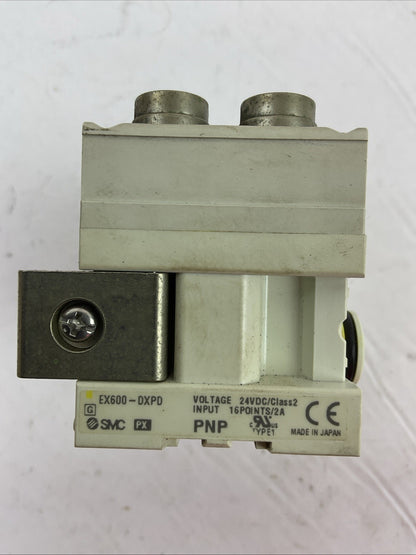 SMC EX600-DXP0 DIGITAL INPUT 24VDC 16 POINTS 2A1