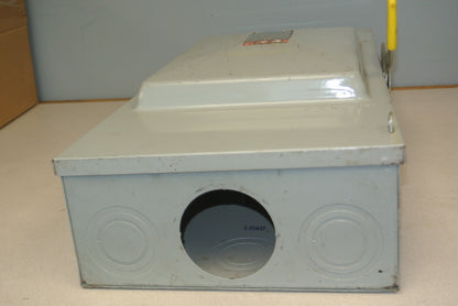 CROUSE-HINDS GH424N GENERAL DUTY FUSIBLE SAFETY SWITCH / 240V / 200A / 25HP4