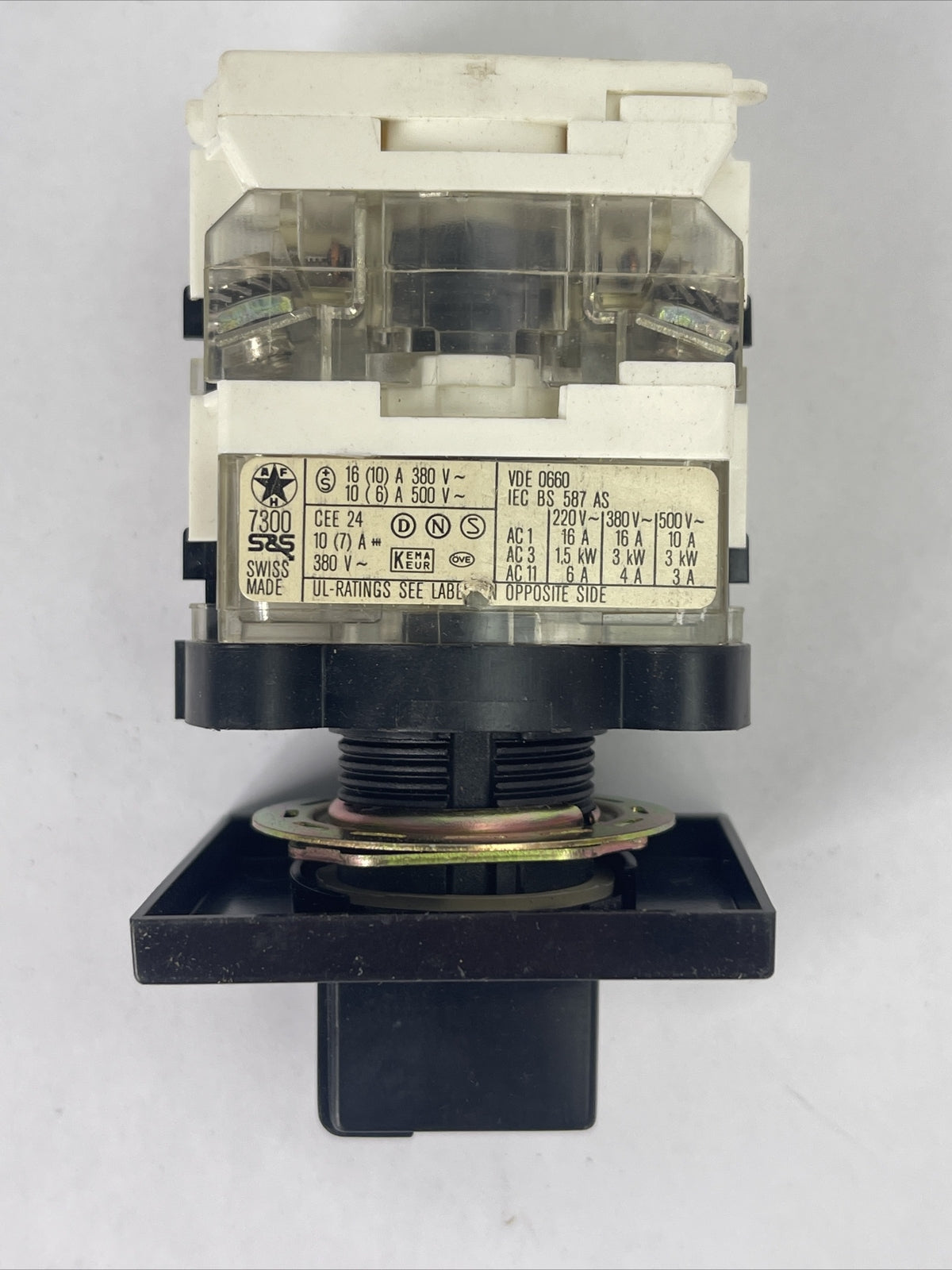 SPRECHER + SCHUH LR 24962 SWITCH 600VAC 3HP4