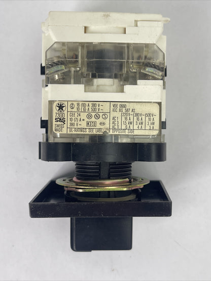 SPRECHER + SCHUH LR 24962 SWITCH 600VAC 3HP4