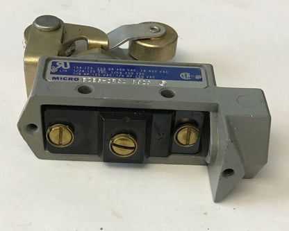 MICRO SWITCH BZE6-2RQ2 8923 LIMIT SWITCH 600VAC 250VDC 5