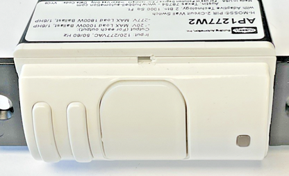 HUBBELL AP1277W2 PIR 2-CIRCUIT WALL SWITCH 120/277VAC 50/60HZ2