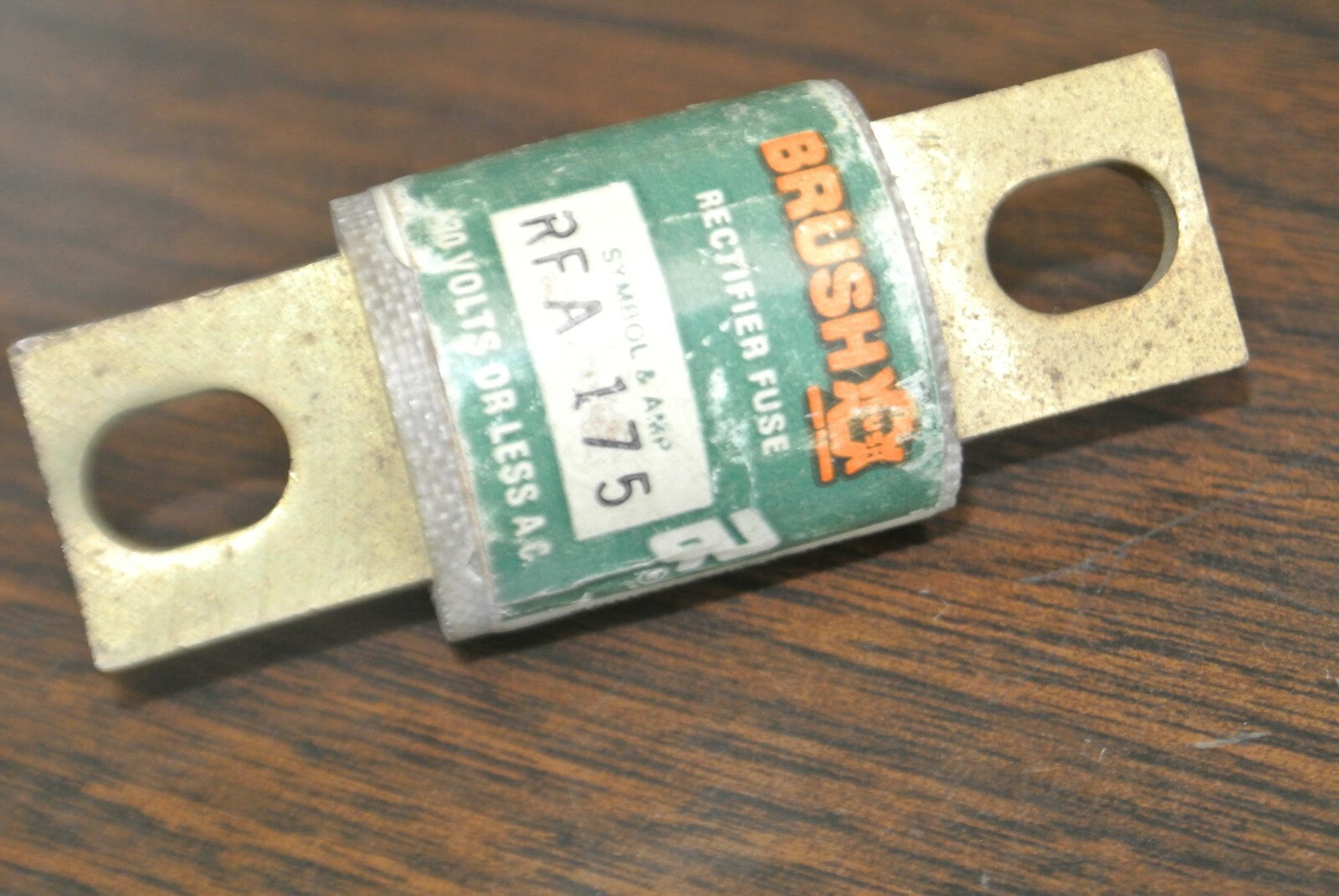 RELIANCE RFA175 RECTIFIER FUSE / 175A / 130V / NEW SURPLUS0