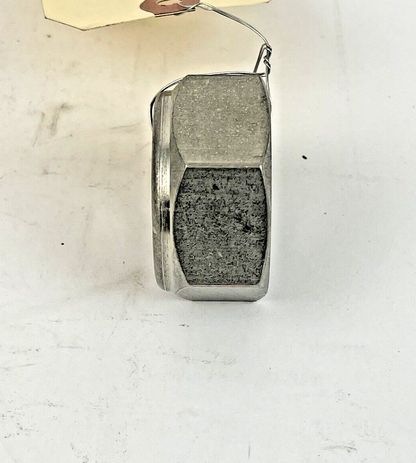 HEX LOCK NUT - 1-1/4in BORE WITH NYLON INSERT - 316 STAINLESS STEEL3