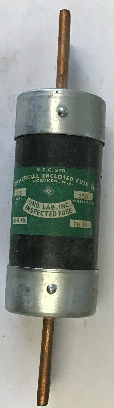 CEFCO 225A FUSE FH-19 250V 0