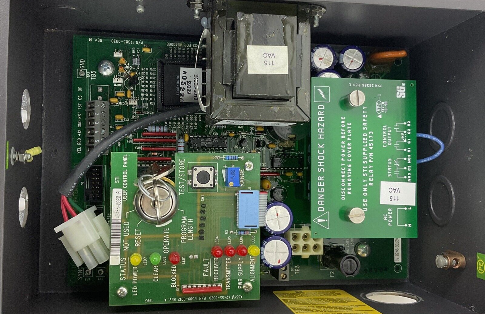 STI MS4340BW-AC1-15X-05R-U SAFETY SCREEN CONTROLLER MS43-BW-AC14