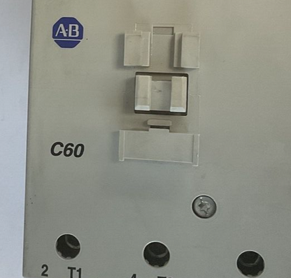 ALLEN BRADLEY 100-C60*00 CONTACTOR SER.B 600VAC 100A 6KV W/100S AUX SER.B1