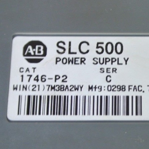 ALLEN-BRADLEY 1746-P2 + 1746-OW8 + 1746-OA16 (2) + 1746-IA16 (3) + 1746-A10 + 3