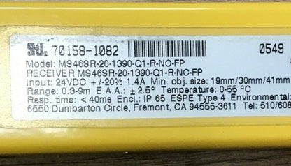 STI 70158-1082 RECEIVER W/ STI 70157-1013 TRANSMITTER 24VDC 1