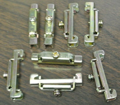LOT of 8 / SQUARE D 9999 NT-10 / DIN CHANNEL END CLAMP / DIN RAIL / NEW SURPLUS0