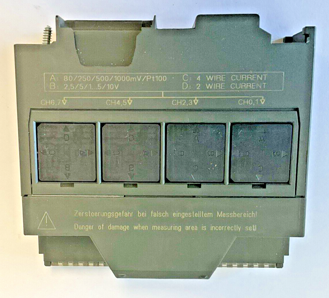 SIEMENS 6ES7 331-7KF02-0AB0 S7 INPUT MODULE SIMATIC S71