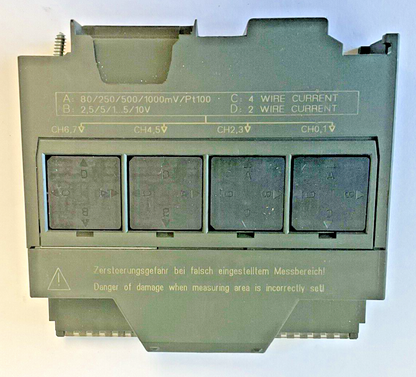 SIEMENS 6ES7 331-7KF02-0AB0 S7 INPUT MODULE SIMATIC S71