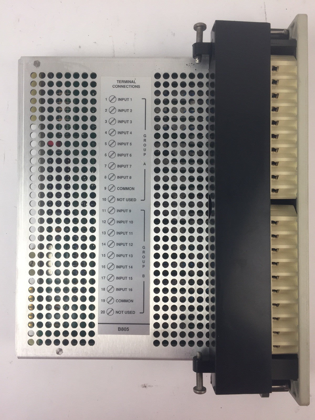 AEG MODION SCHNEIDER AS-B805-016 INPUT MODULE 115VAC6