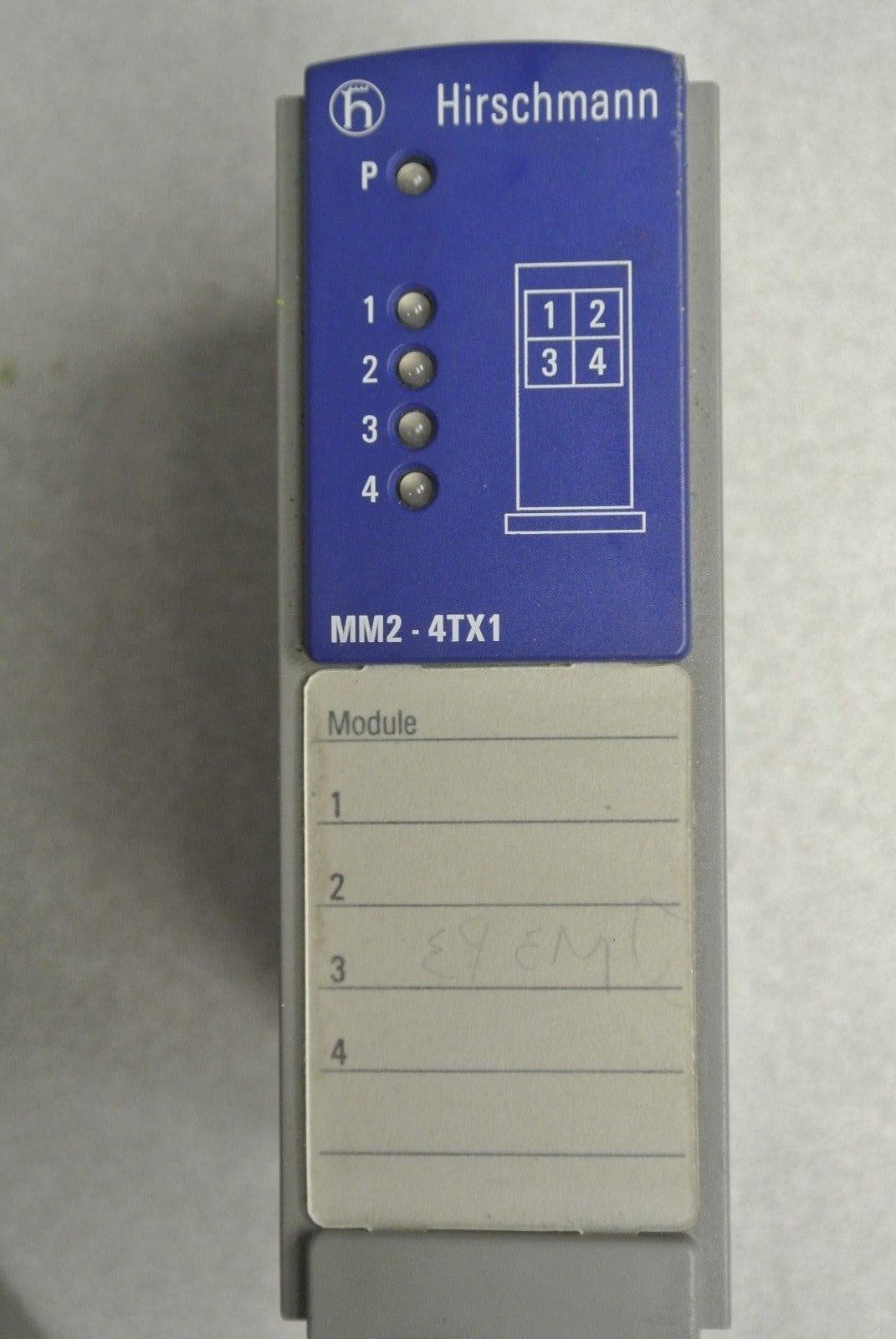 LOT of 3 / HIRSCHMANN MM2-4TX1 / MICE MEDIA MODULE / 4TX14