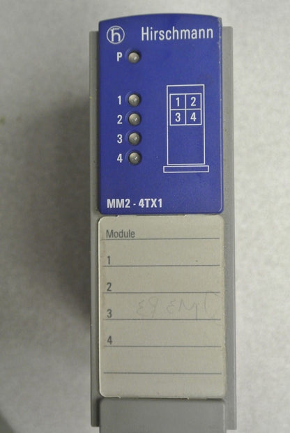 LOT of 3 / HIRSCHMANN MM2-4TX1 / MICE MEDIA MODULE / 4TX14