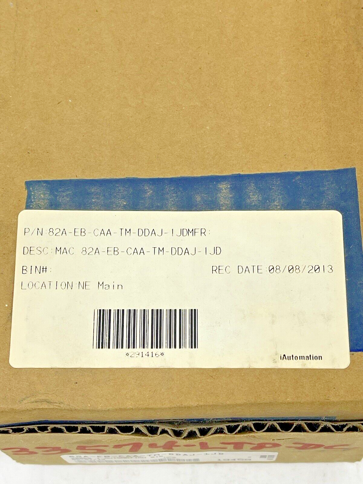 MAC - 82A-EB-CAA-TM-DDAJ-1JD - DOUBLE SOLENOID VALVE - 150 PSI, 24 VDC,  5.4W3