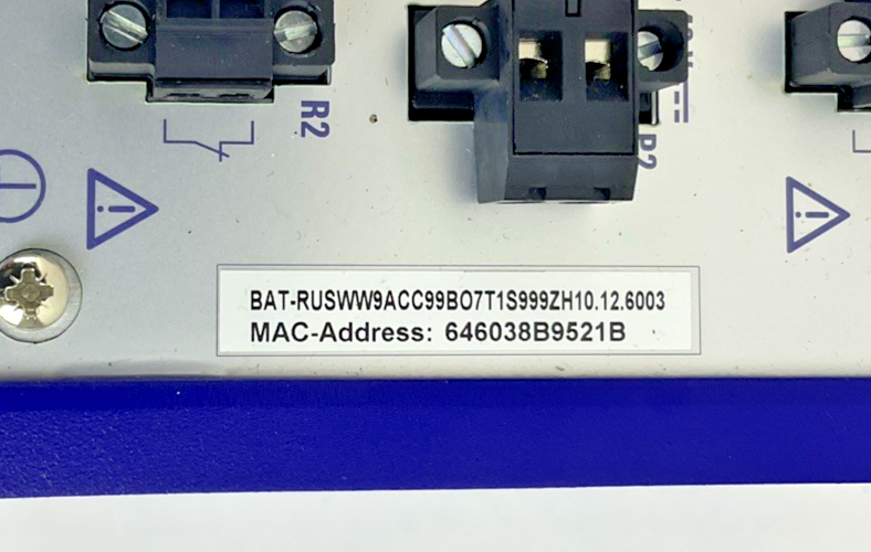 HIRSCHMANN BAT-RUSWW9ACC99BO7T1S999ZH10.126003 NETWORK MODULE4