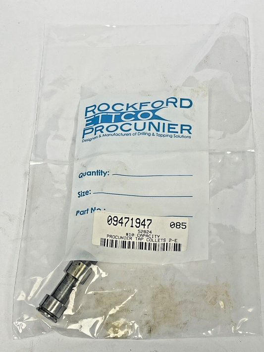 ROCKFORD ETTCO PROCUNIER - 09471947 - TYPE 2-E TAP COLLET - #10 CAPACITY0