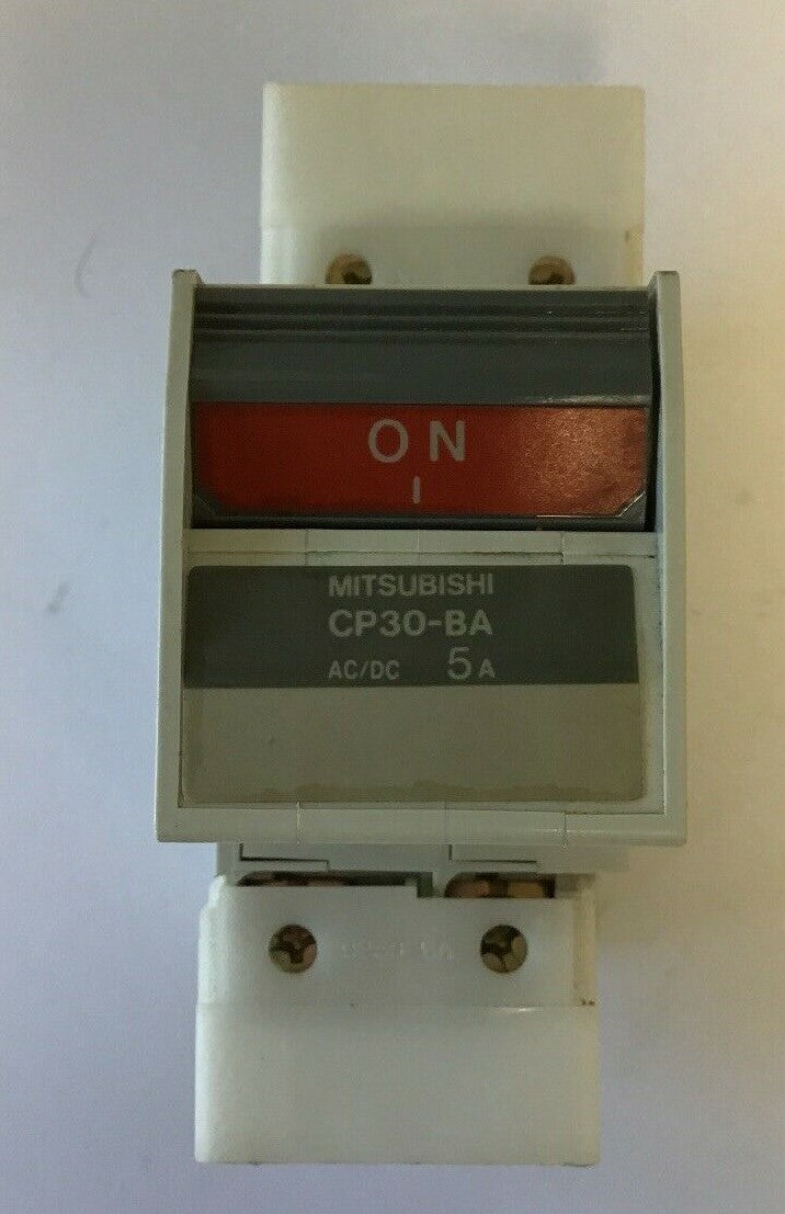 MITUBISHI CP30-BA 5AMP CIRCUIT PROTECTOR 2POLE 250VAC/125VDC 0