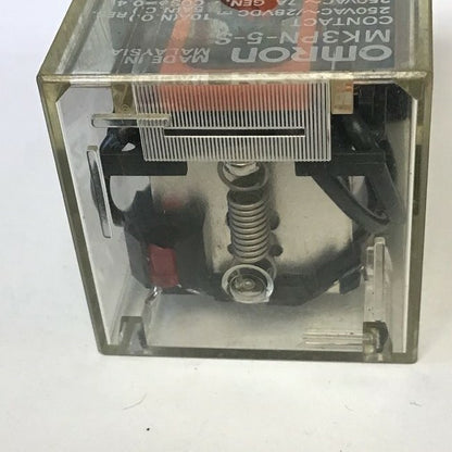 OMRON MK3PN-5-S RELAY 250VAC/28VDC 10A ***LOTOF2***7