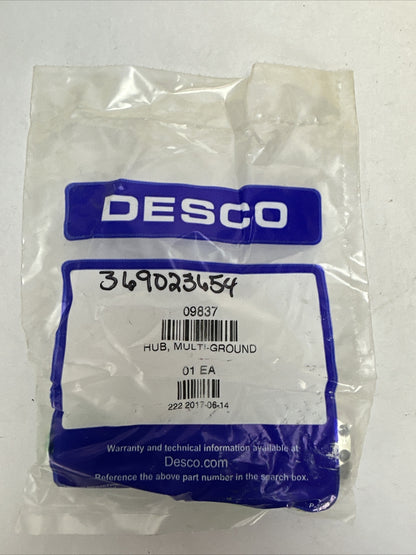 DESCO 09837 HUB MULTI GROUND0