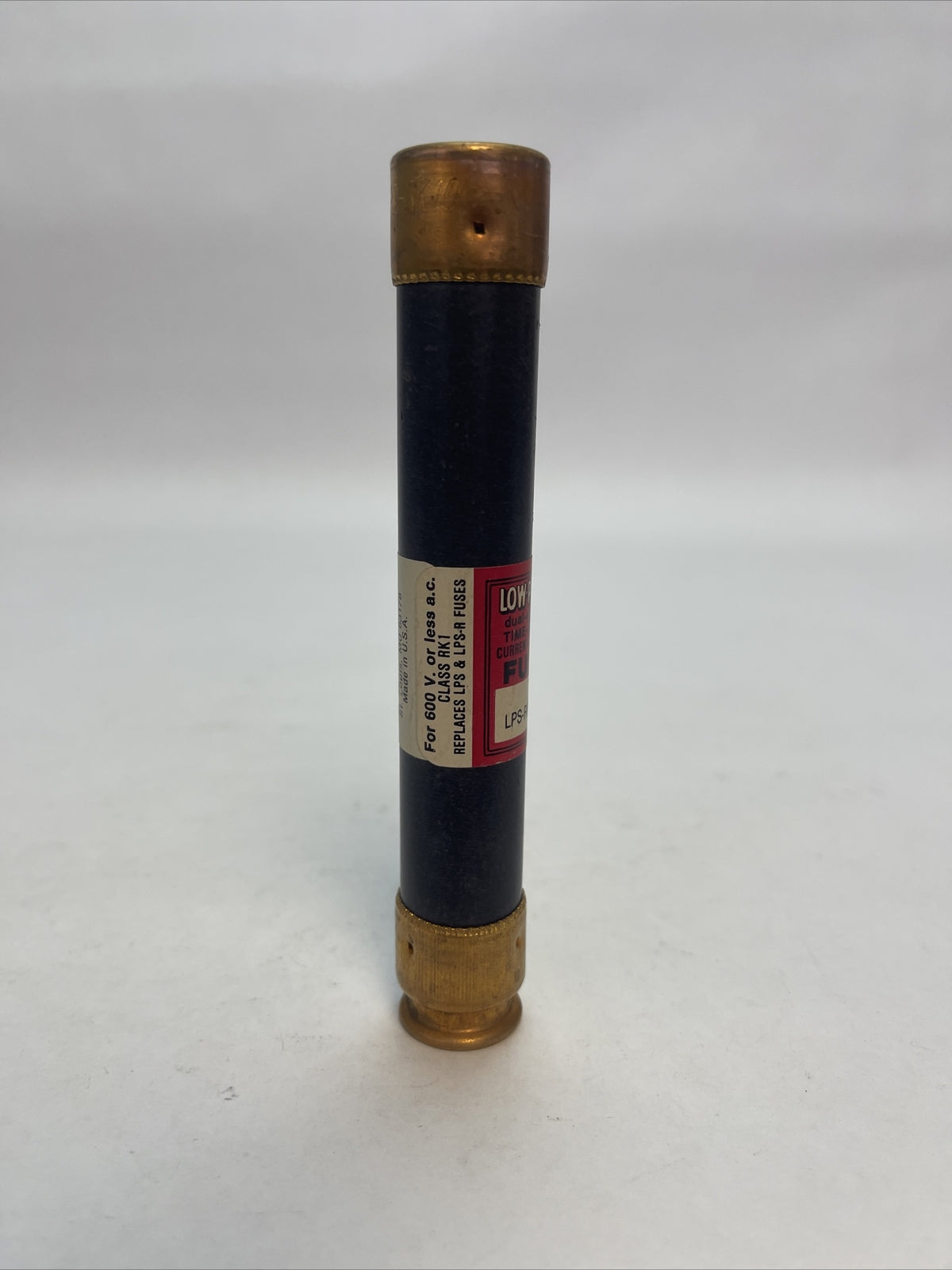 BUSSMANN LPS-RK 10 LOW-PEAK DUAL ELEMENT TIME-DELAY FUSE 10AMP 600VAC (LOT OF 6)6