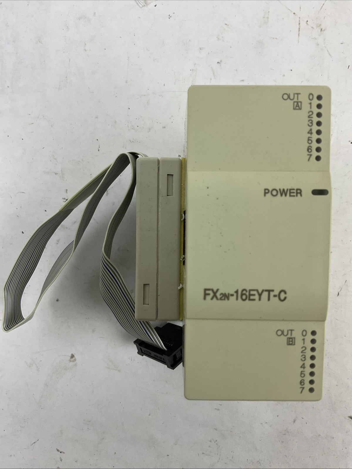 MITSUBISHI FX2n-16EYT-C FX2n-CNV-BC PROGRAMMABLE CONTROLLER0