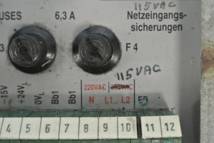 INDRAMAT TVM-1-2-50-115V (***) / AC SERVO POWER SUPPLY7