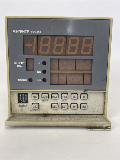 KEYENCE RV3-55R MULTI FUNCTIONAL DIGITAL CONTROL 100/240VAC1