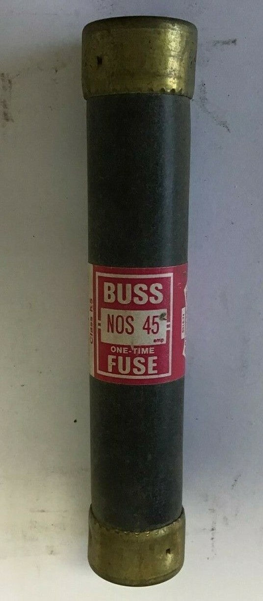 BUSS NOS-45 FUSE CLASS K5 600VAC***LOTOF9***1