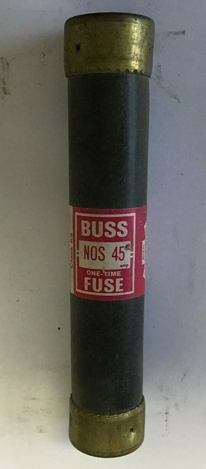 BUSS NOS-45 FUSE CLASS K5 600VAC***LOTOF9***1