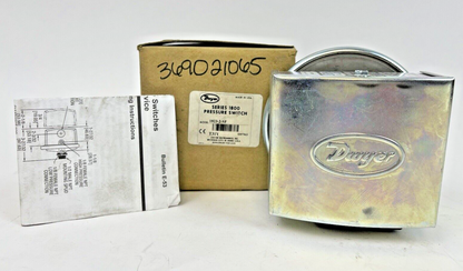 DWYER - 1823-2-SF - PRESSURE SWITCH - 15A 125/ 480 VAC 1/8 HP - SERIES 18000
