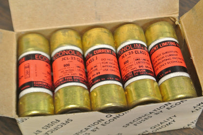 ECONOMY / ECONOLIM JCL25 FUSE / 25A / 600V / NEW SURPLUS / EACH2