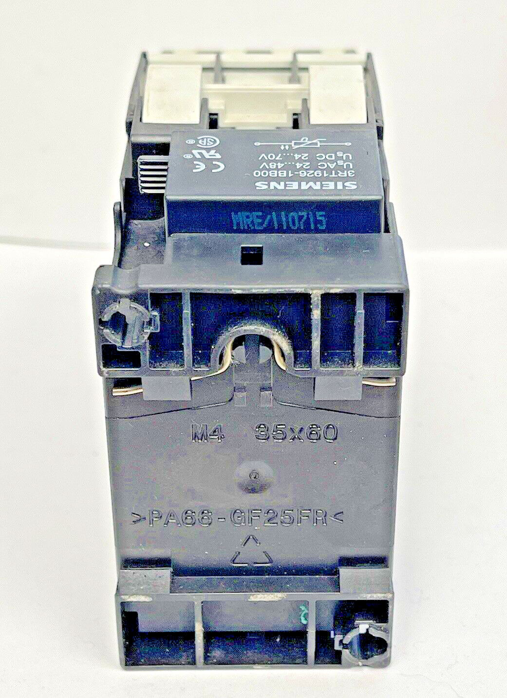 SIEMENS - 3RT1024-3B..0 & 3RH1921-2HA31 & 3RT1926-1BB00 W/ 24VDC COIL11