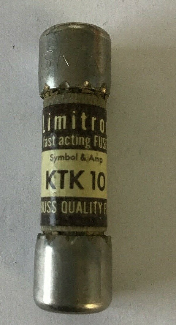 LIMITRON KTK 10 FAST ACTING FUSE 600VAC 10KA ****LOTOF13****1