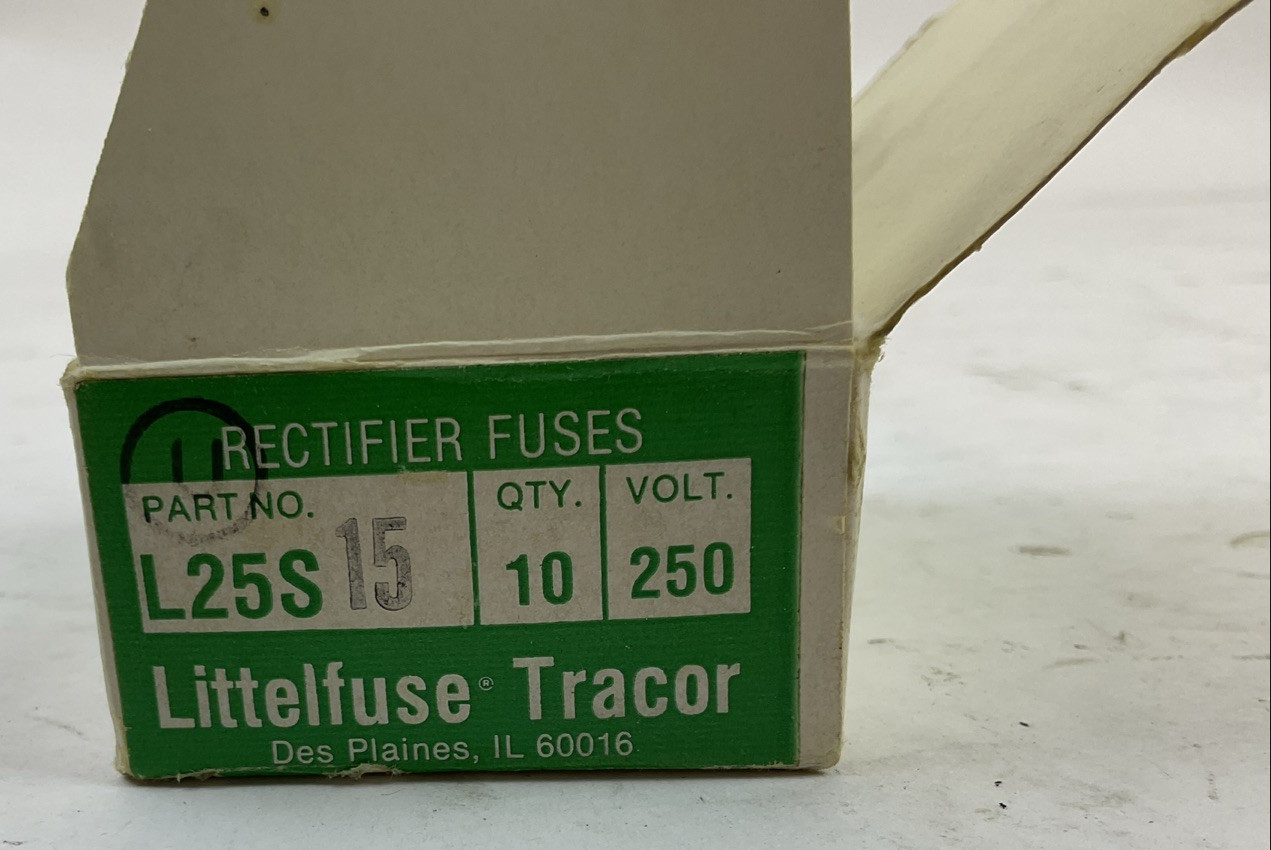 LITTELFUSE L25S15 15AMP 250VAC SEMICONDUCTOR FUSE (BOX OF 9)0