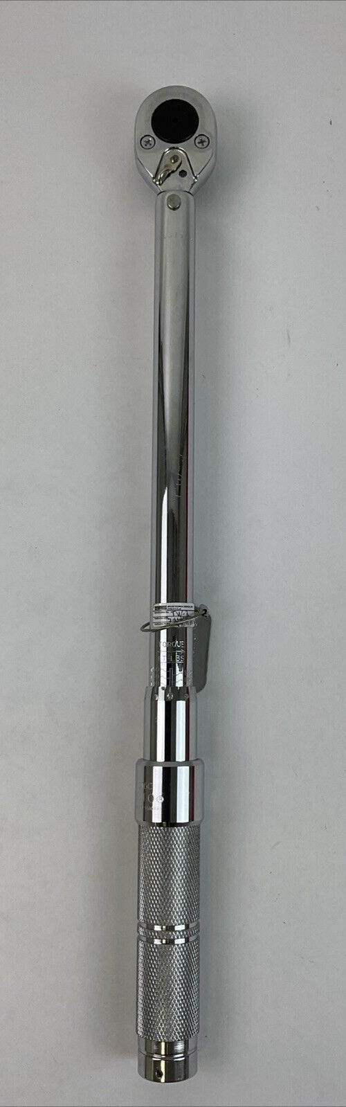 PROTO J6016C 1/2" DRIVE 30-150 FT-LB RACHETING HEAD MICROMETER TORQUE WRENCH2